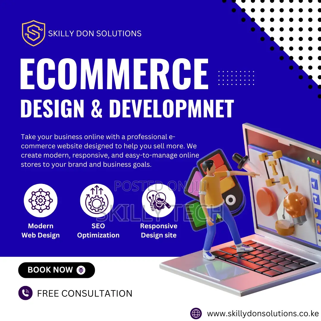 Ecommerce Website Design Development Services In Kenya