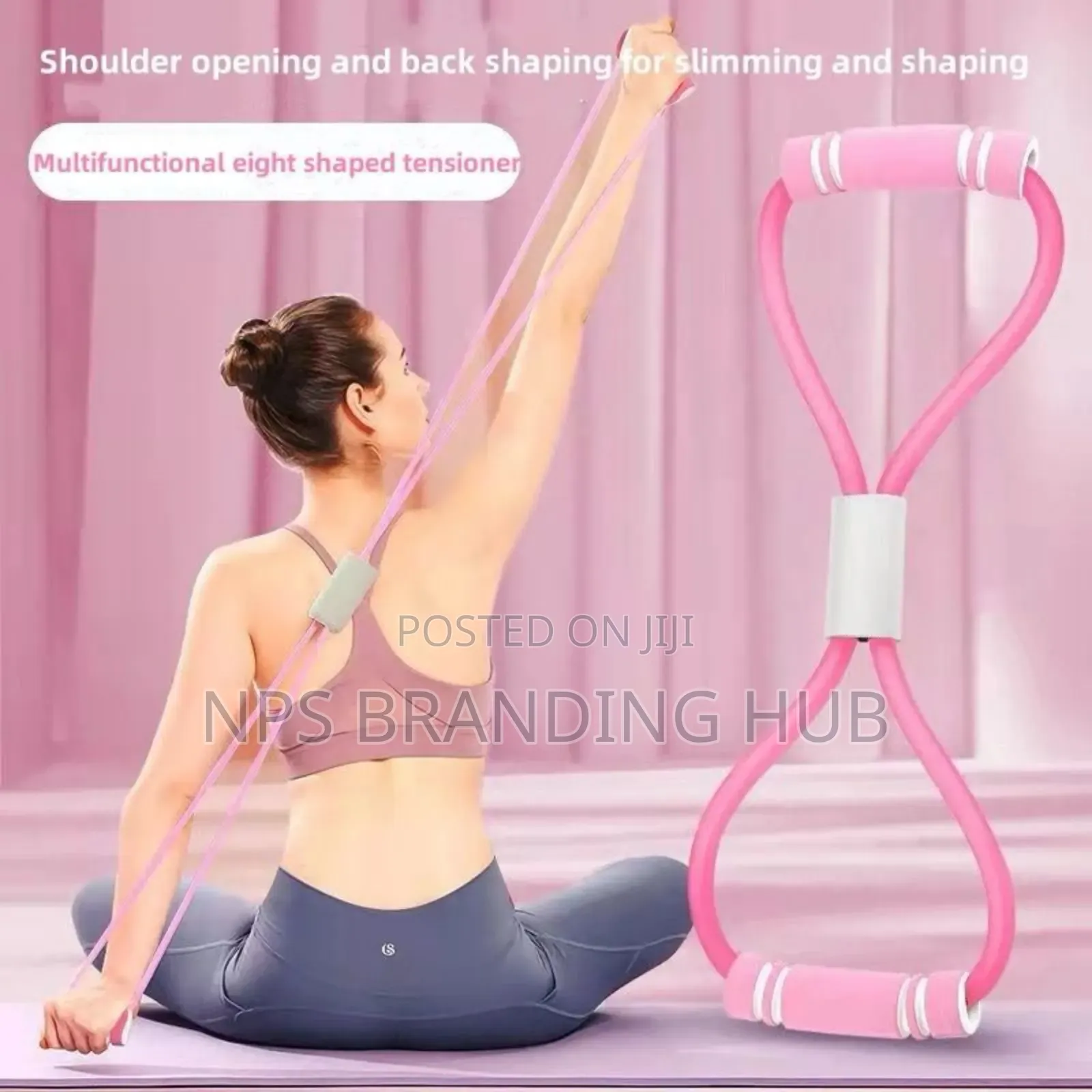 Resistance Bands With Foam Sport At Home Yoga Fitness Zy