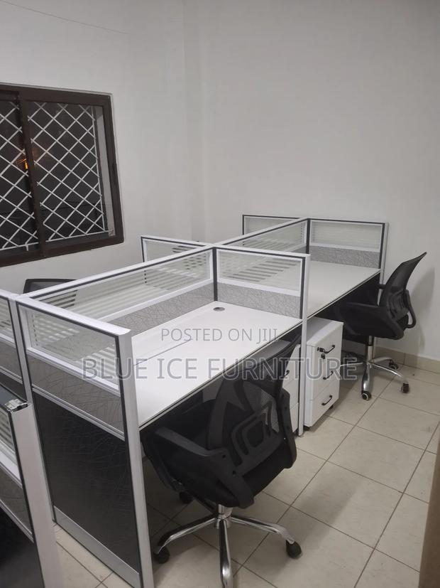 4 Way Office Working Station Desk