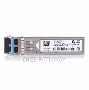Cisco GLC-Lh-SMD SFP Transceiver, 1000base-Lh/1310nm/SMD
