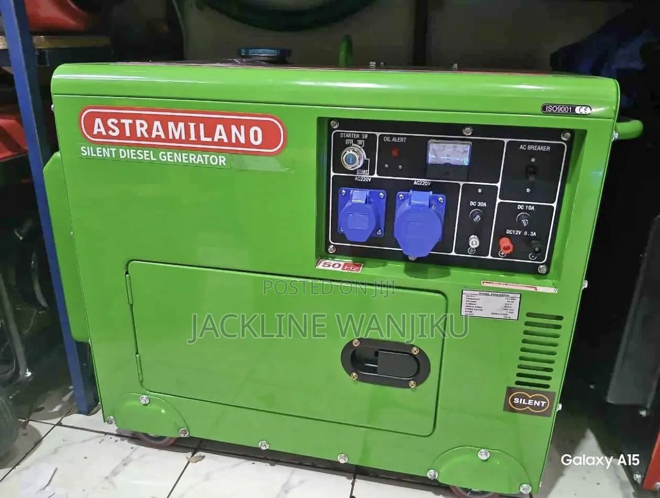 10kva Silent Diesel Generator Astramilano With Ats/ Diesel Generator