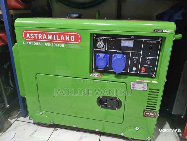 10kva Silent Diesel Generator Astramilano With Ats/ Diesel Generator