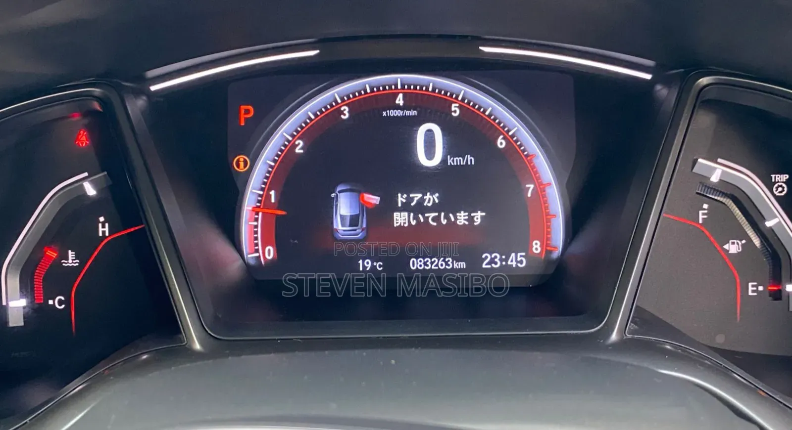 Honda Civic Sport Sedan 2019 Black