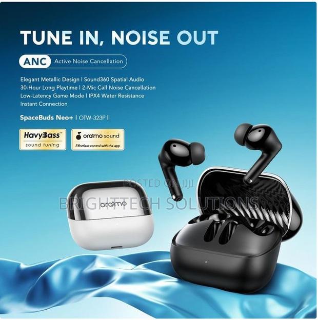 Oraimo Wireless Earbuds – Anc Noise Canceling, 30h Battery, Bluetooth - thumbnail 3