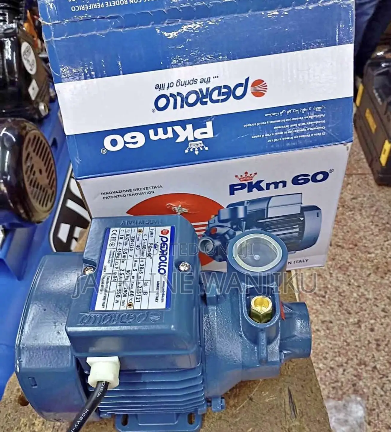 Pedrollo Water Pump/0.5 Hp Water Pump / Pkm 60 Pedrollo Water Pump 0.5