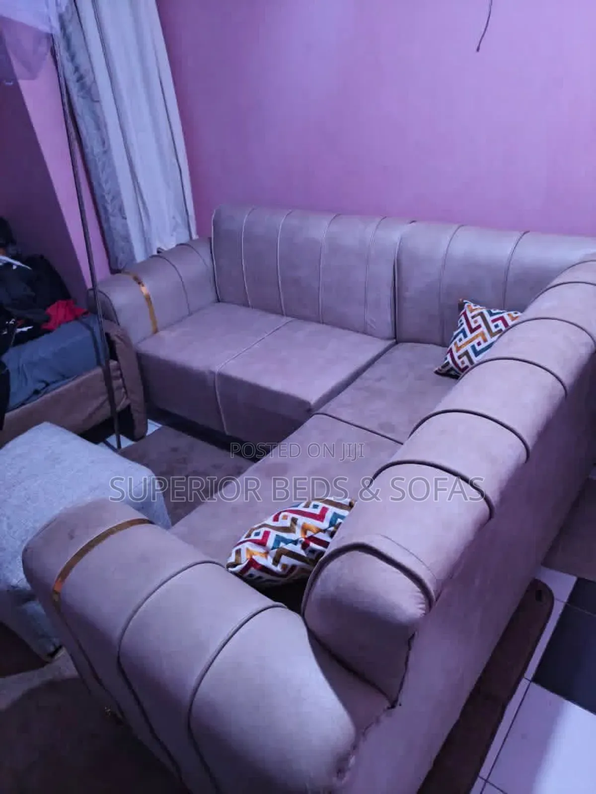 L-Shaped 5 Seater Sofa