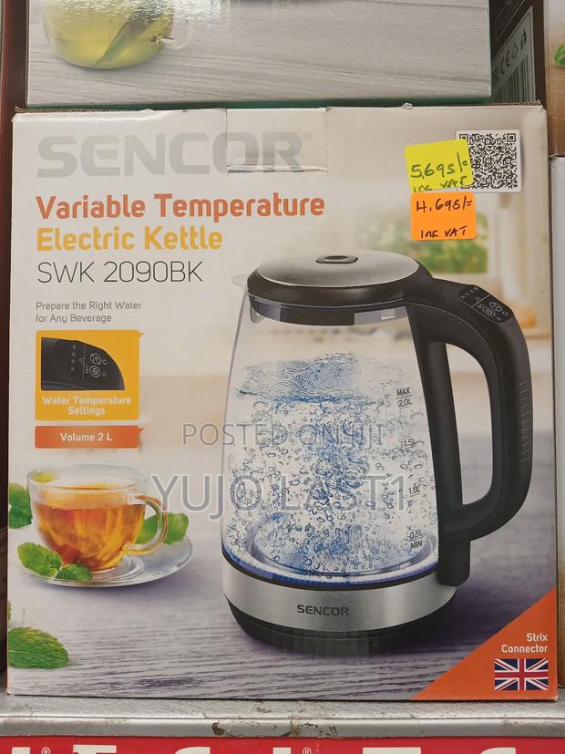 Sencor SWK 2090bk Variable Temperature Electric Kettle - main view