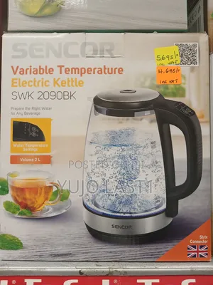 Sencor SWK 2090bk Variable Temperature Electric Kettle