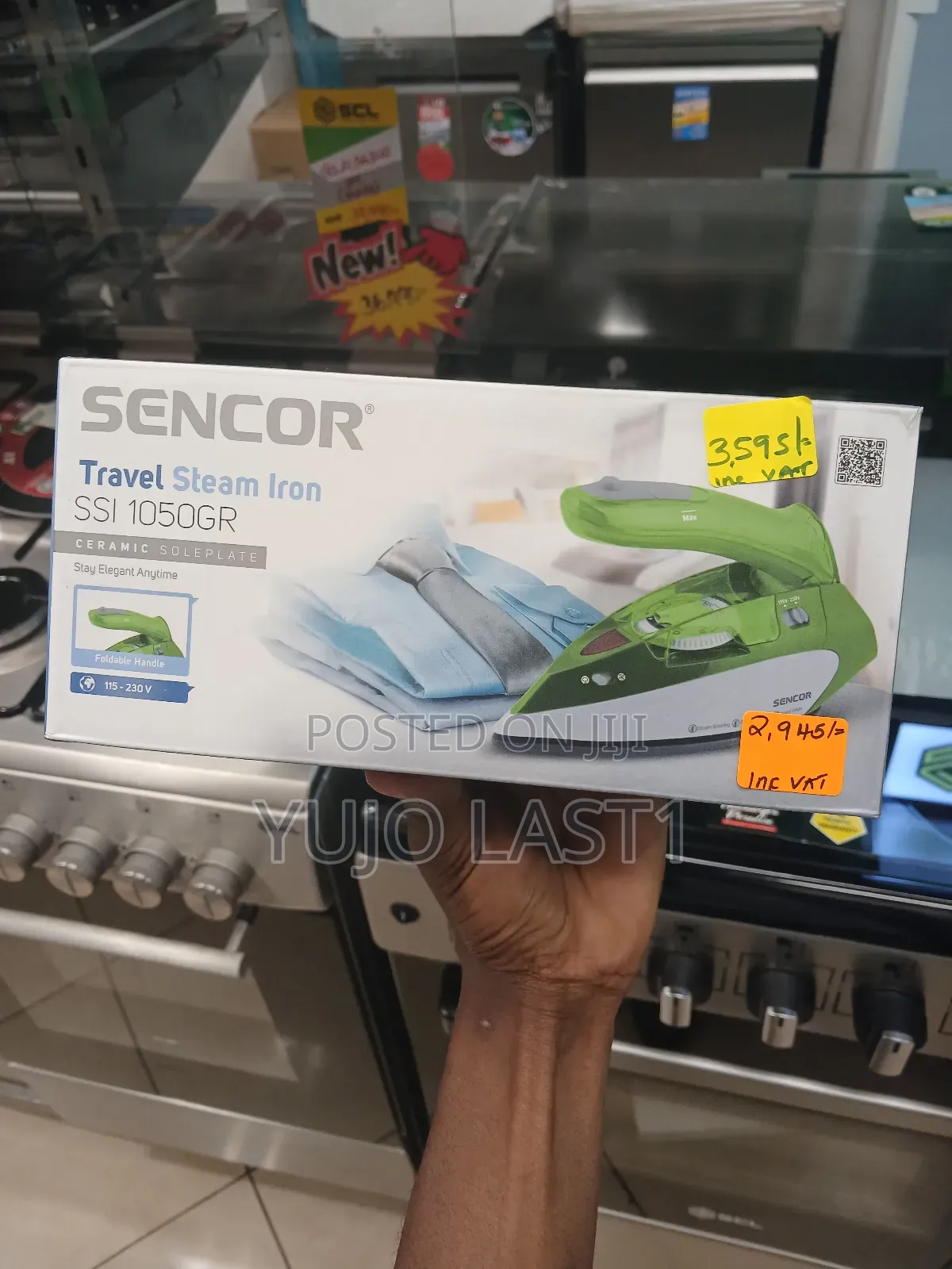 Sencor Travel Steam Iron 1100w Ssi1050gr