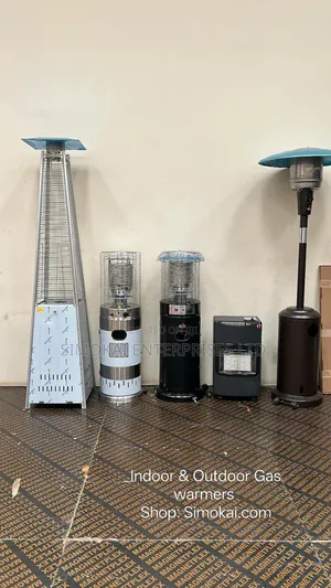 Assorted Indoor And Outdoor Gas Patio Heaters/ Warmers