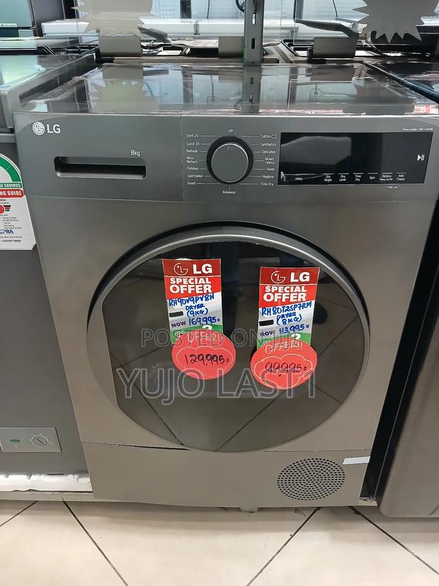 Lg 8kg | Front Load Dryer | Heat Pump | Sensor Dry | Refrigerant R290