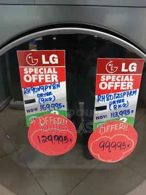 Lg 8kg | Front Load Dryer | Heat Pump | Sensor Dry | Refrigerant R290