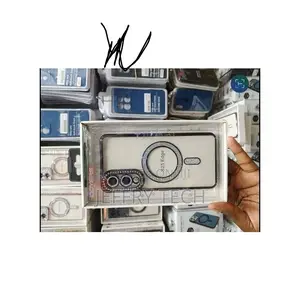 Samsung S25 Edge Clear Magsafe With Black Edges