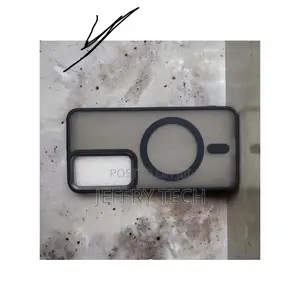 Black Premium Matte Finish Stylish Magnetic Case With Samsung S23