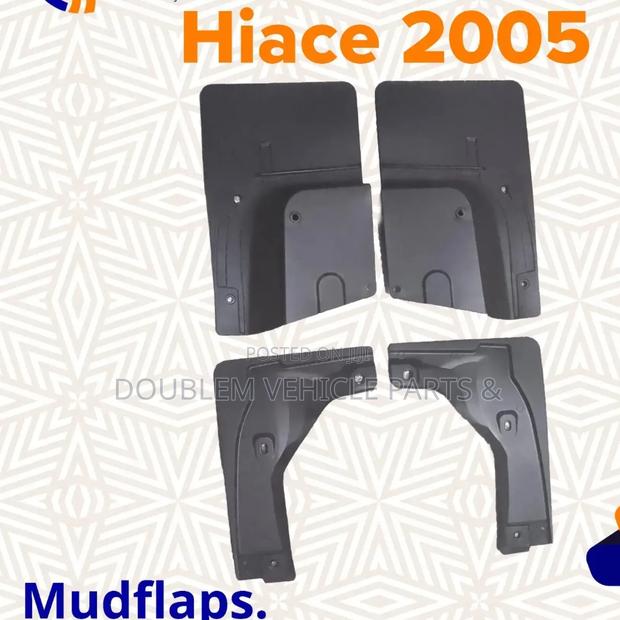 Mudflaps Toyota Hiace 2005,2007,2008,2010,2012,2013,L/9lbox