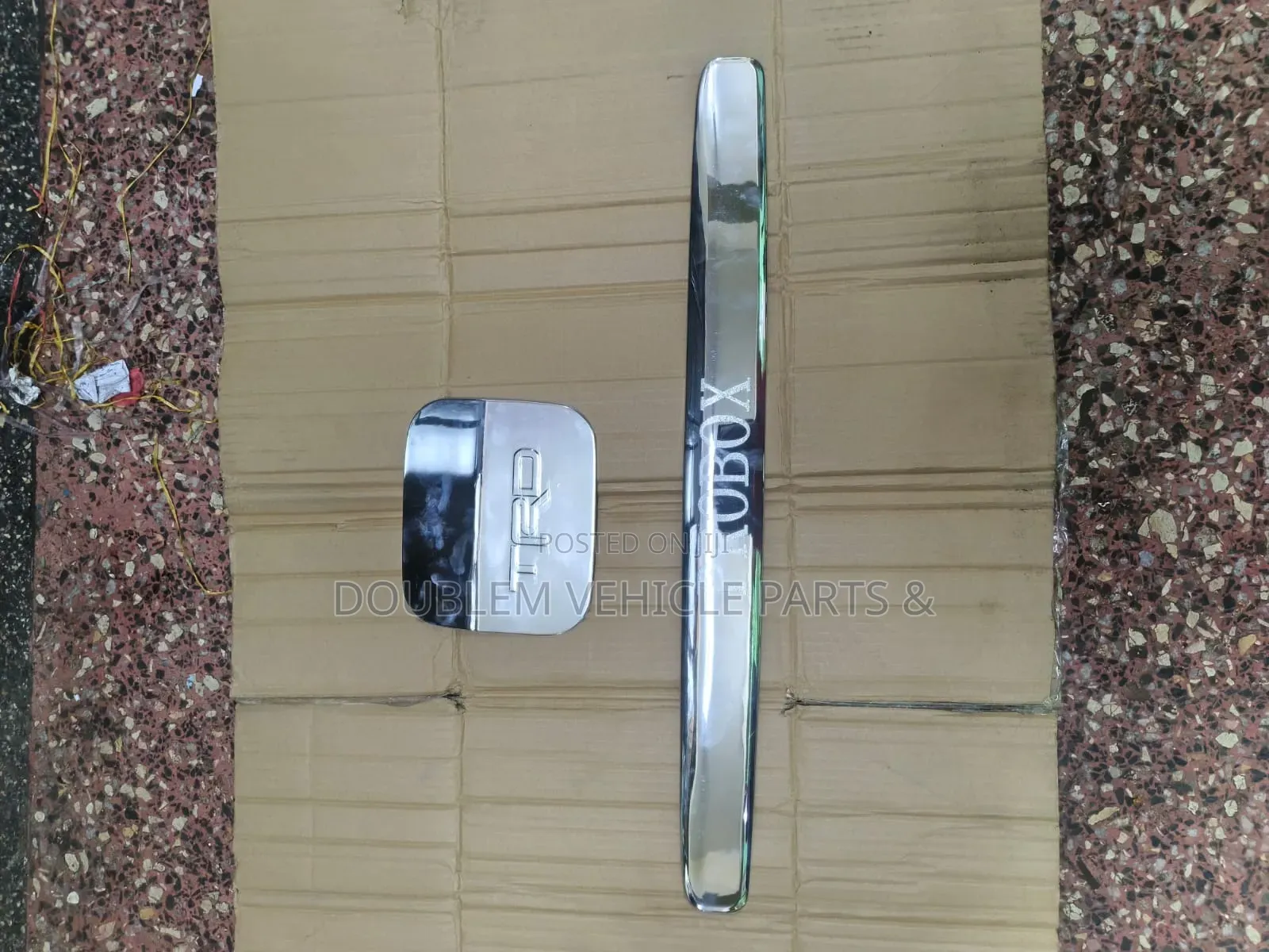 Boothandle/Boot Handle Probox Dx Chrome/Silver Fuel Tank Sticker Trd