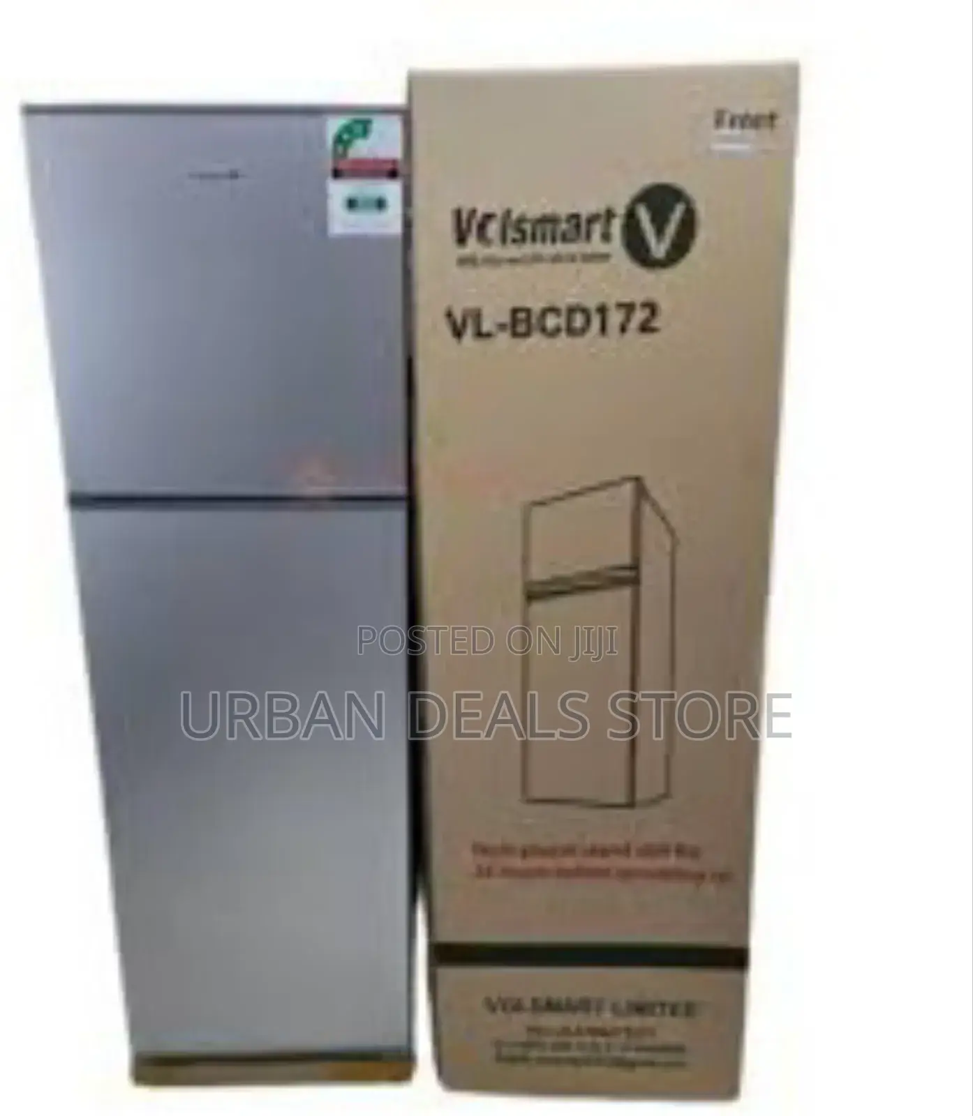 Silver Volsmart 172litres Refrigerator