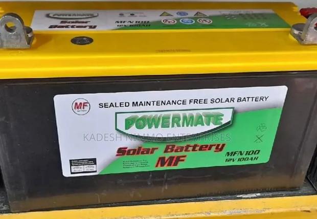 Powermate Solar Battery 100ah - main view