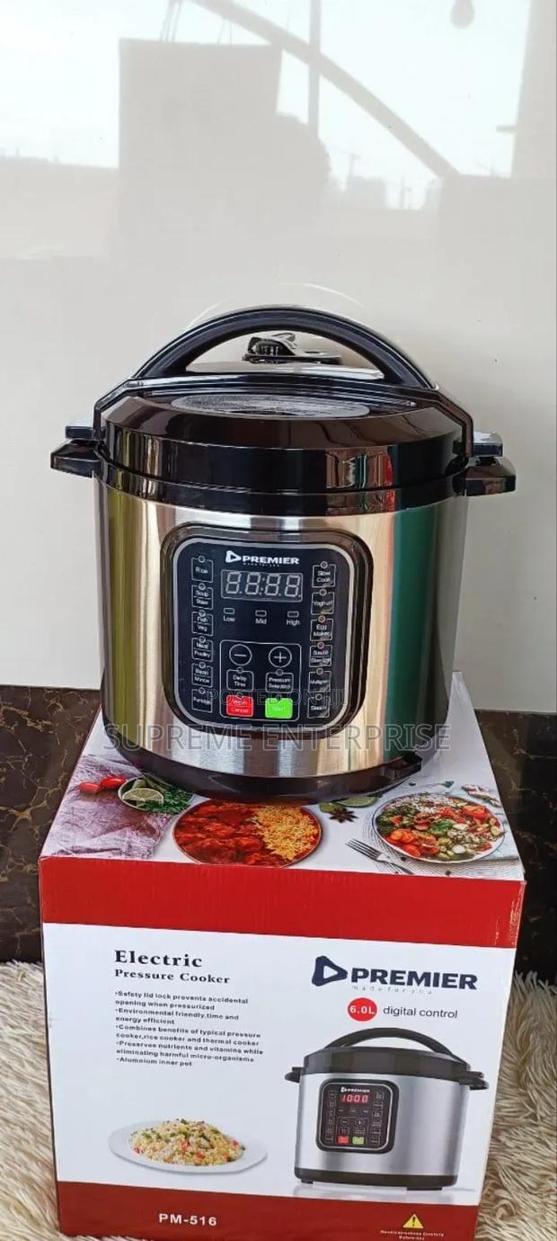 Premier Electric Pressure Cooker 6 L