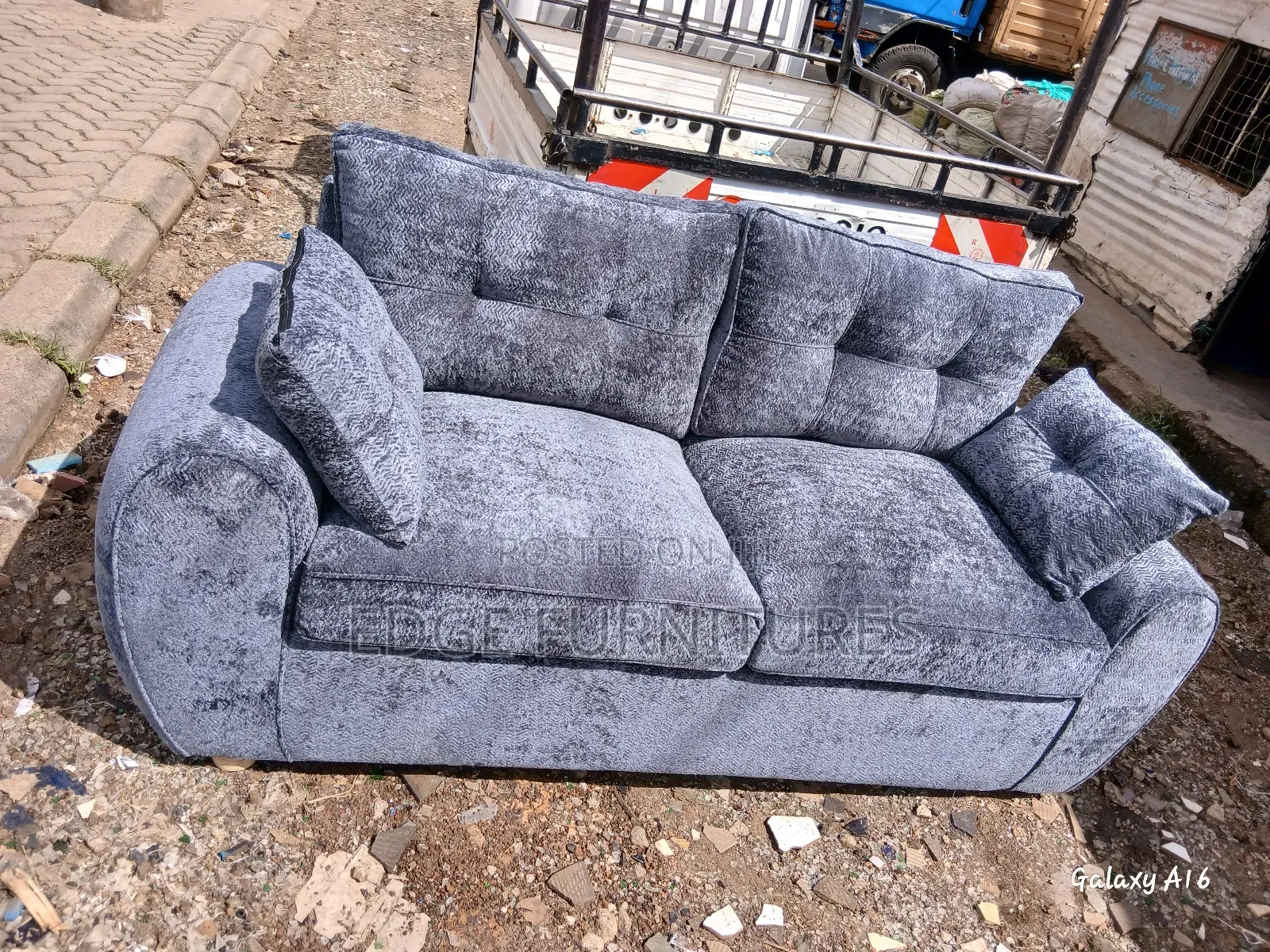 Quality Battetfly Three Seater Sofa