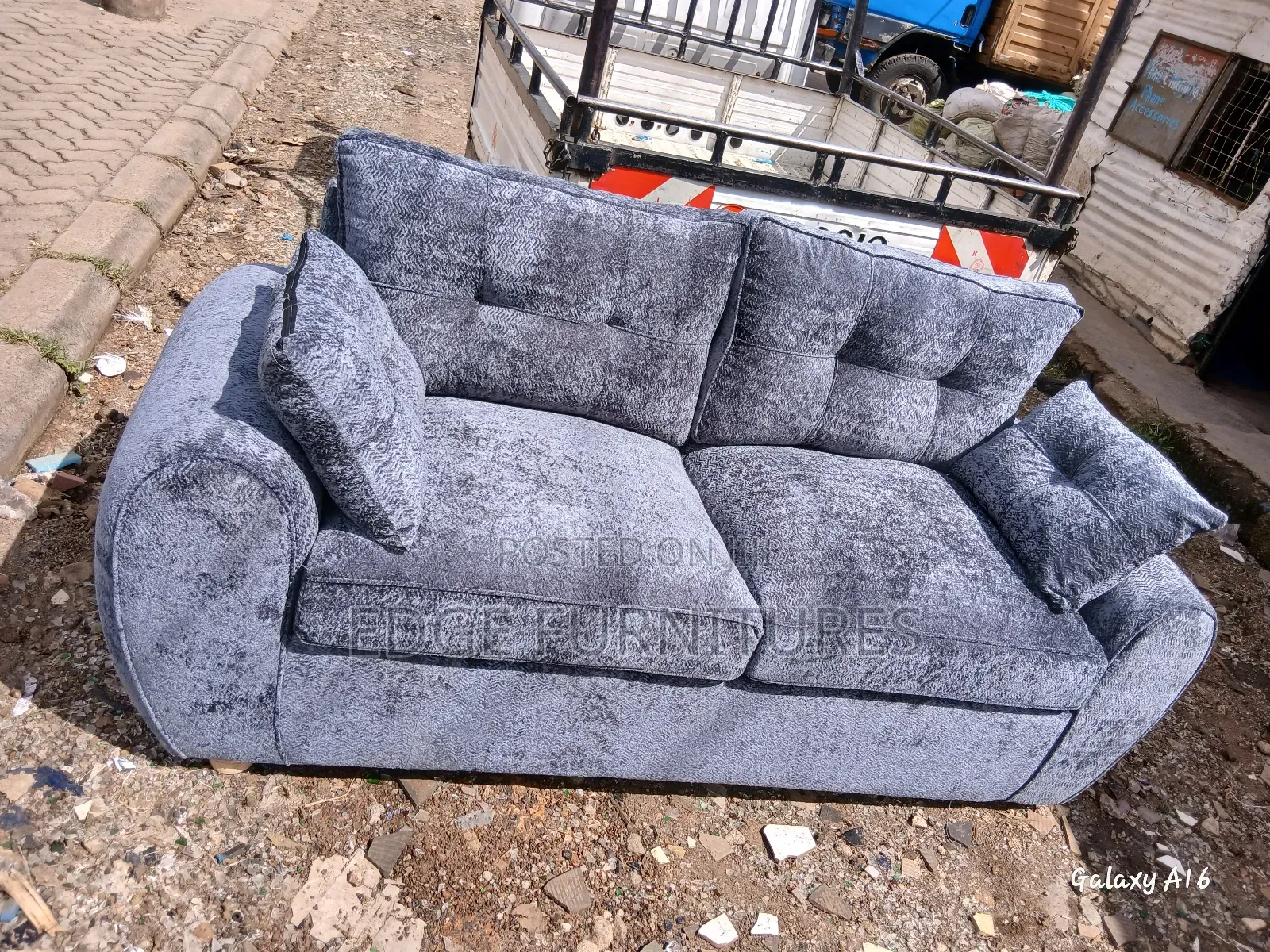 Quality Battetfly Three Seater Sofa