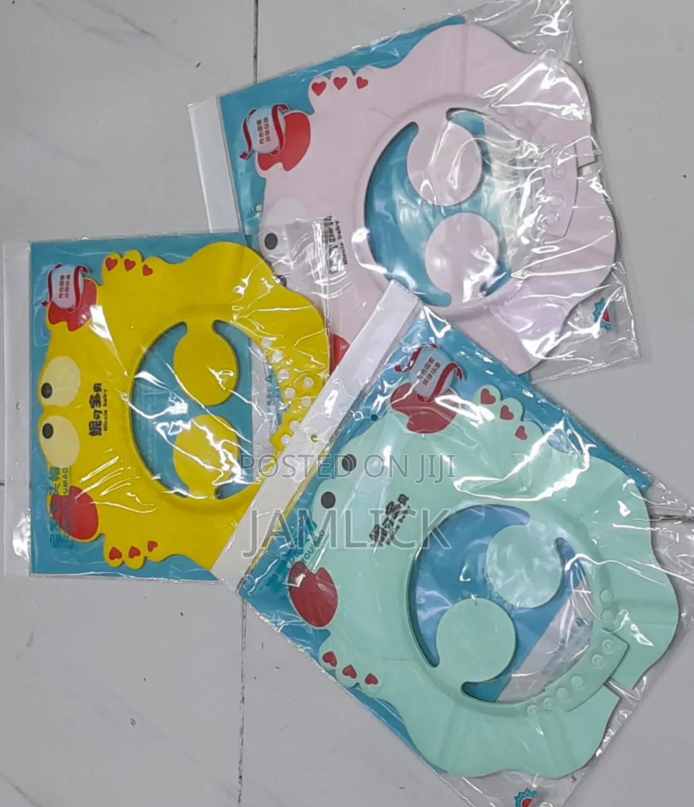 Cartoon Adjustable Baby Shower Hat Shampoo Cap
- BZL