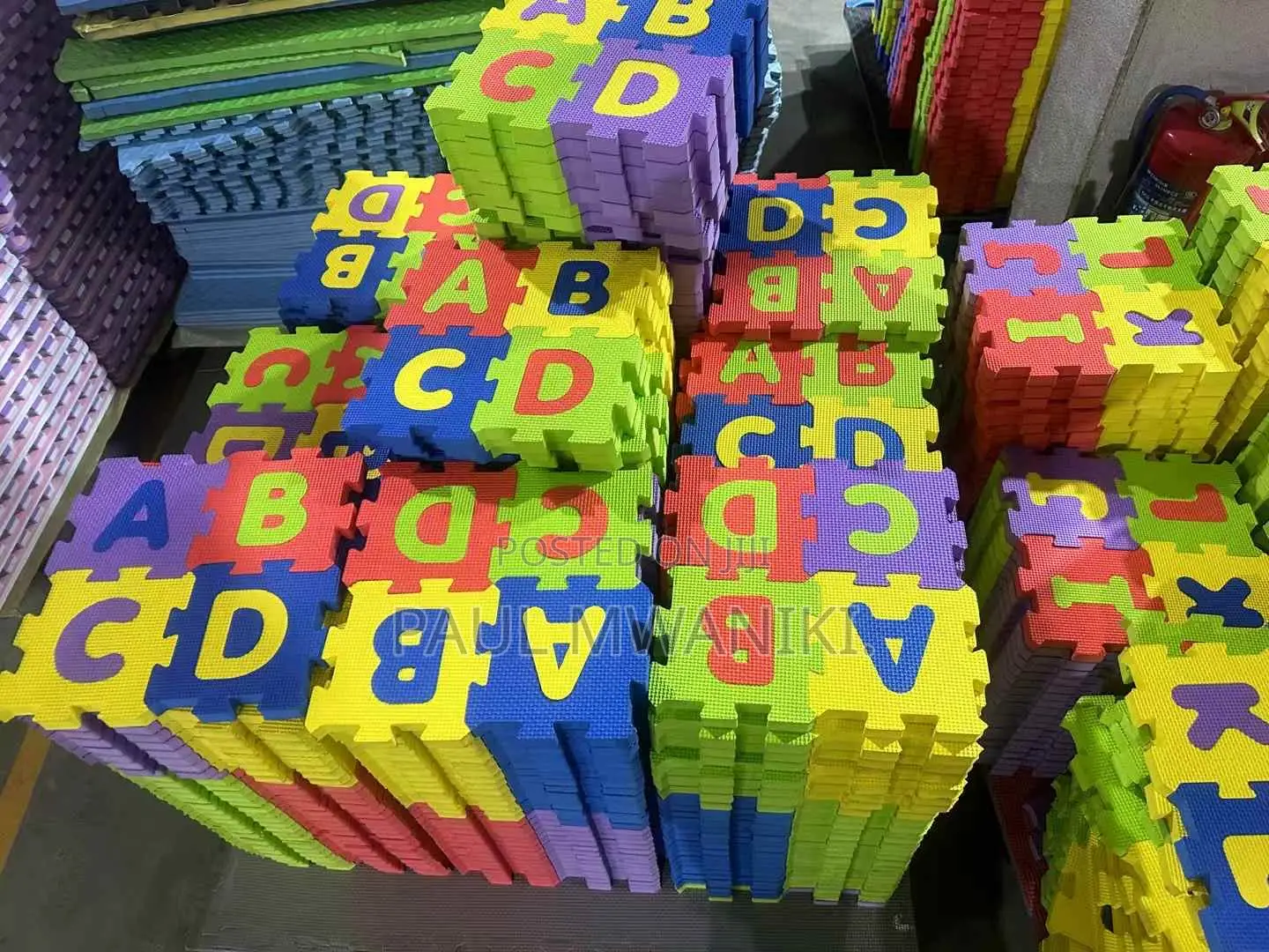 Kids Alphabet Eva Foam Puzzle Ma