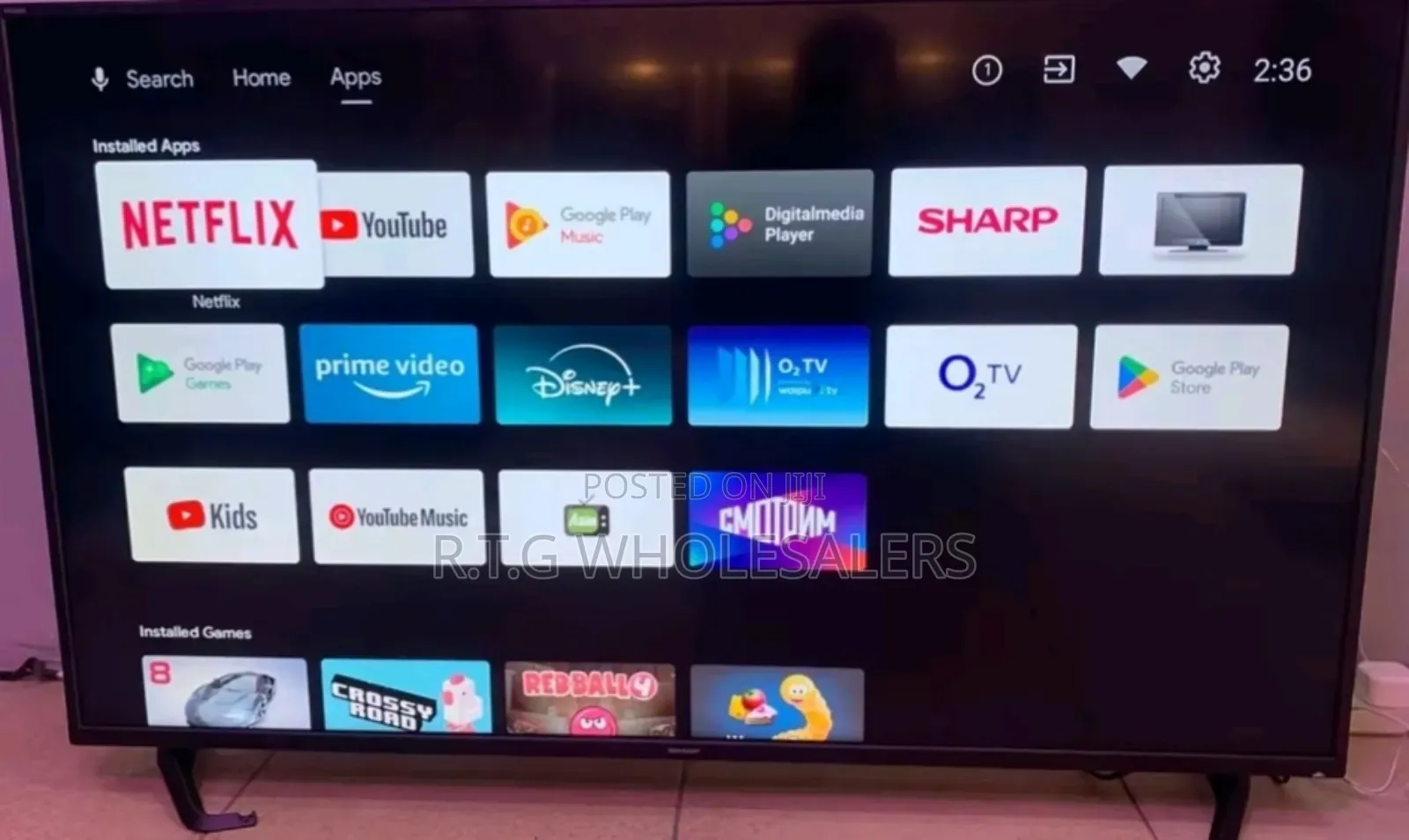 Golden Tech 50 Inch Uhd Smart Android Tv