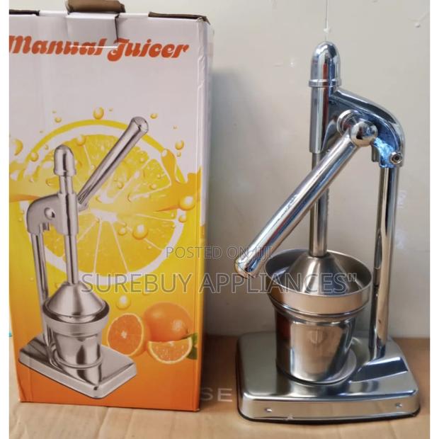 Manual Hand Press Juicer for Fresh Fruit Juice
