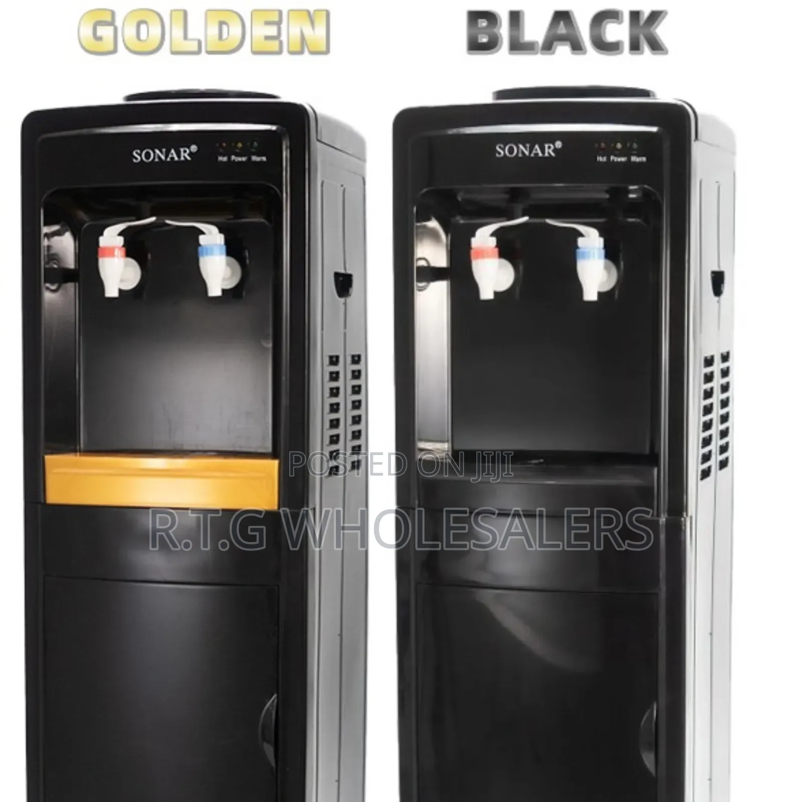 Sonar B3 Black Hot Normal Water Dispenser