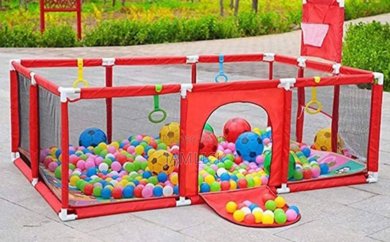Kids Play Fence With 30 Balls –G
