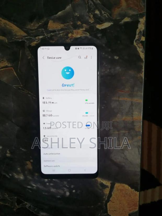 Samsung Galaxy A22 128 GB Black - main view