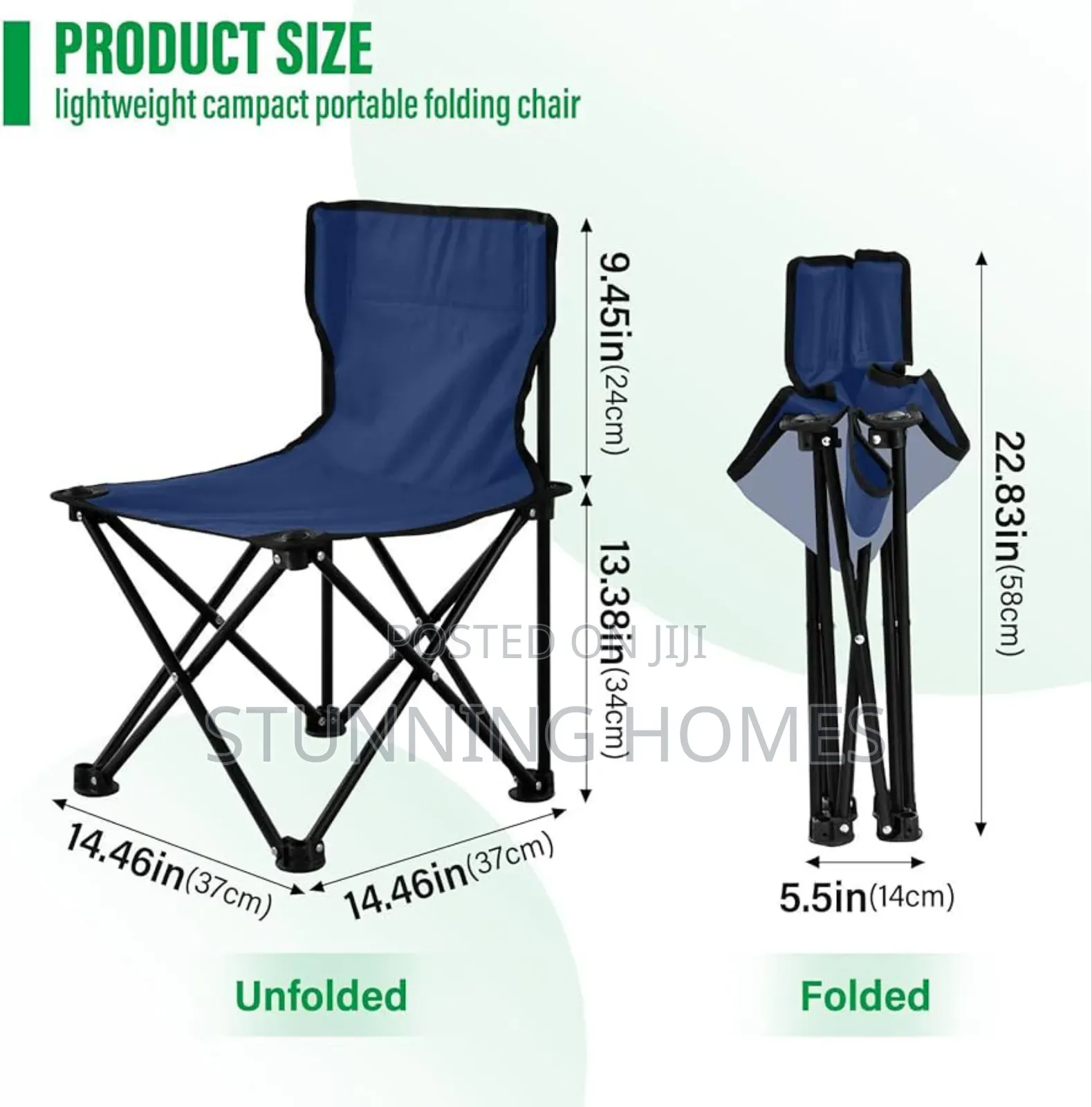 Foldable and Portable Camping Chairs