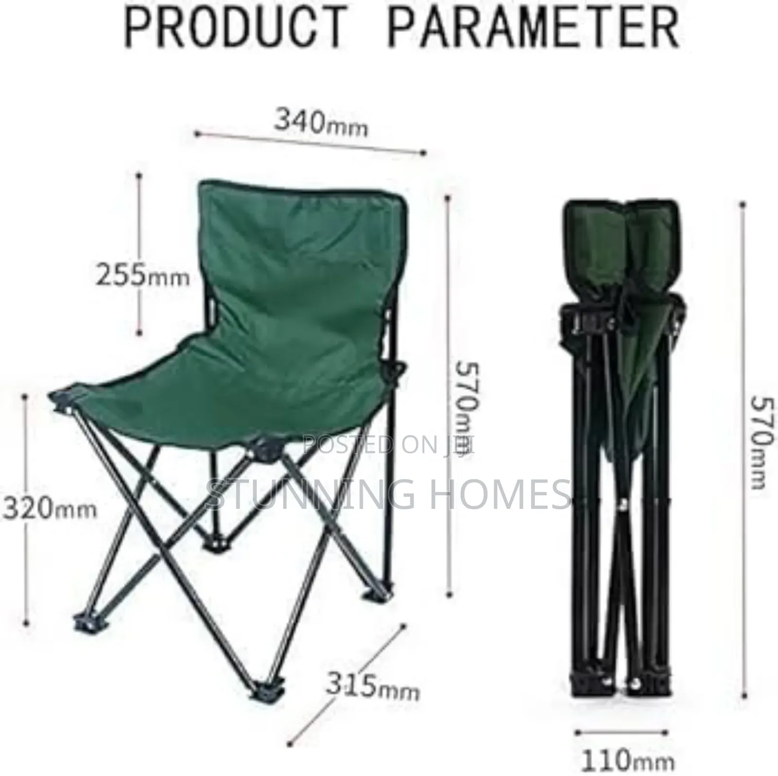 Foldable and Portable Camping Chairs