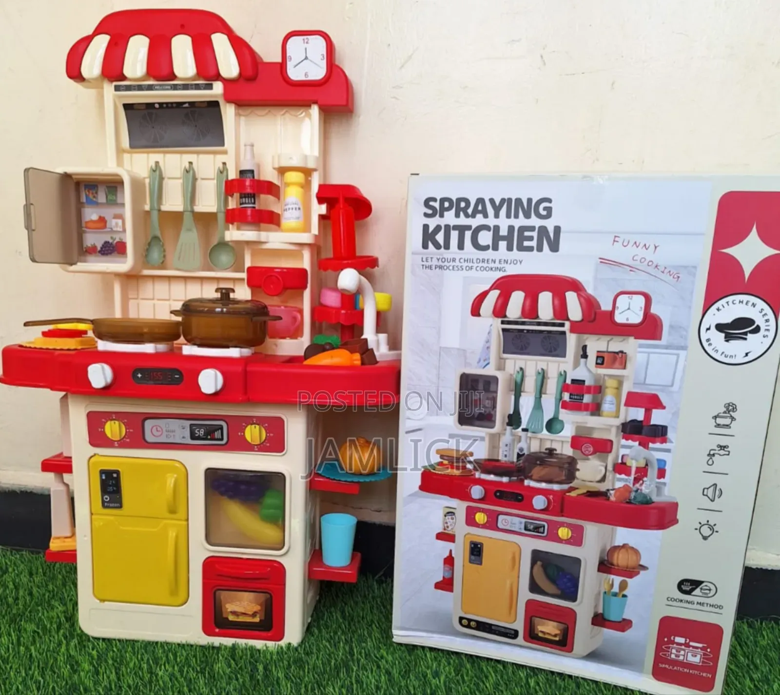 48-Piece Kids Kitchen Play Set - G