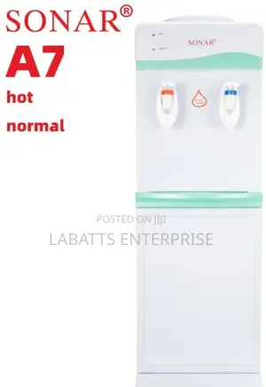 White Sonar A7 Hot and Normal Free Standing Water Dispenser