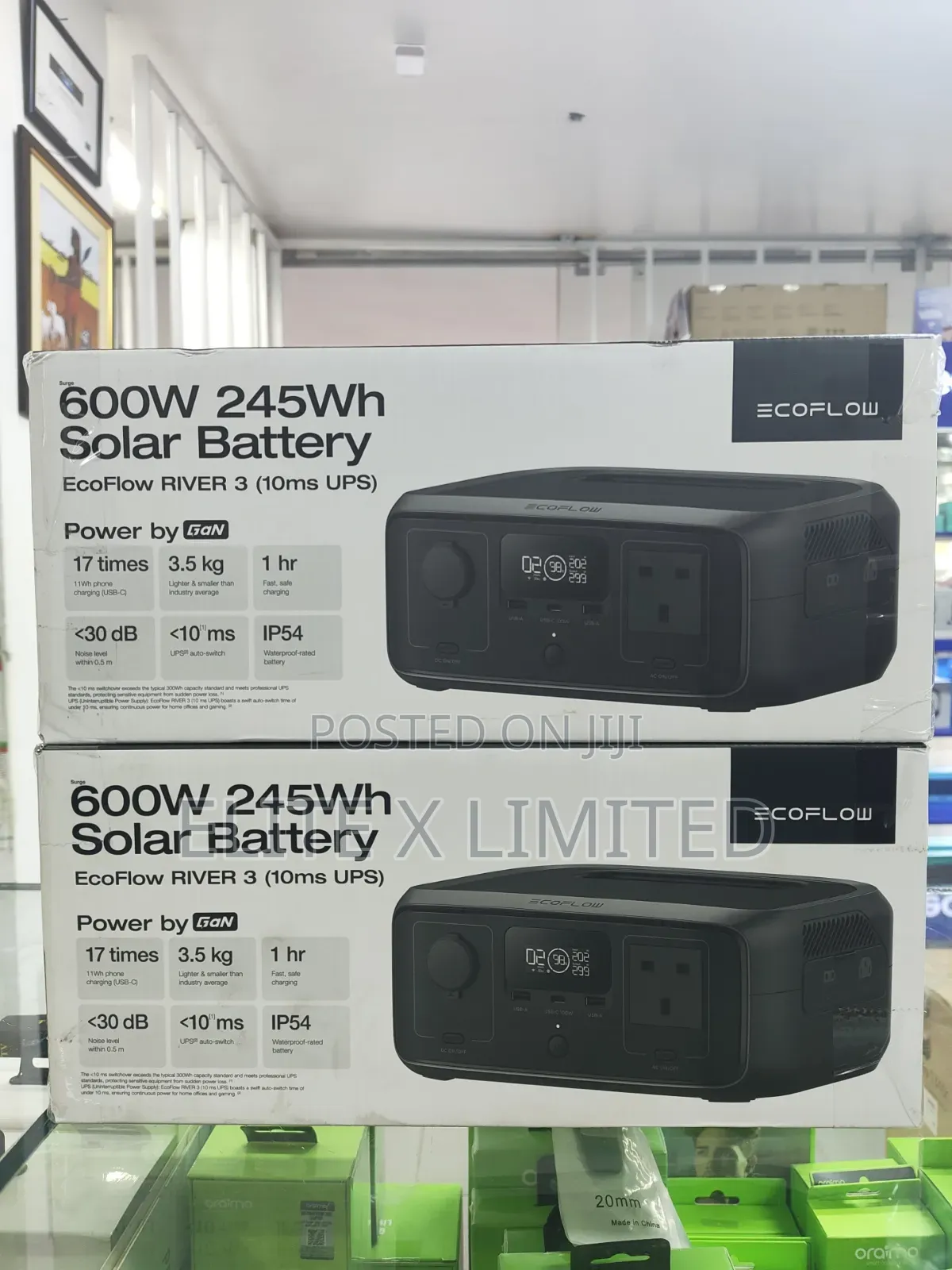 Ecoflow River 3 (10ms Ups)