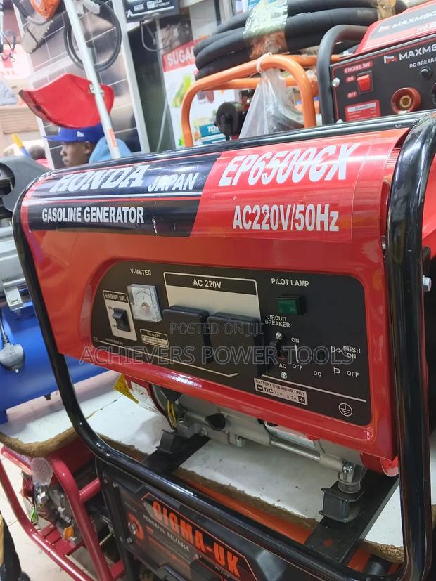 Honda Ep6500cx Recoil Generator Machine - main view