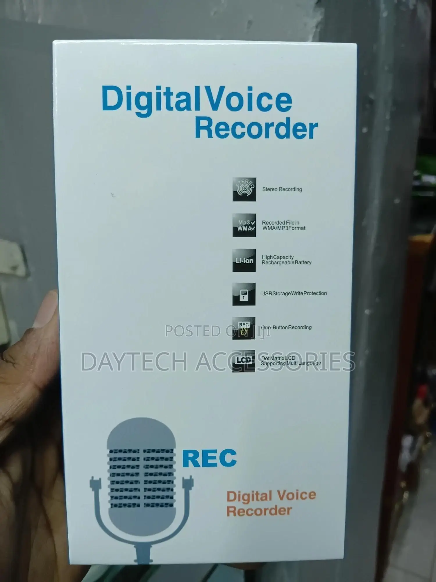 This Is a Portable Digital Voice Recorder.