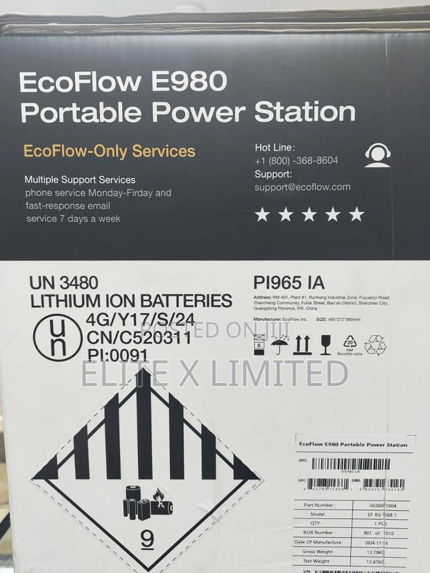 Ecoflow E980 Portable Power Station - thumbnail 2