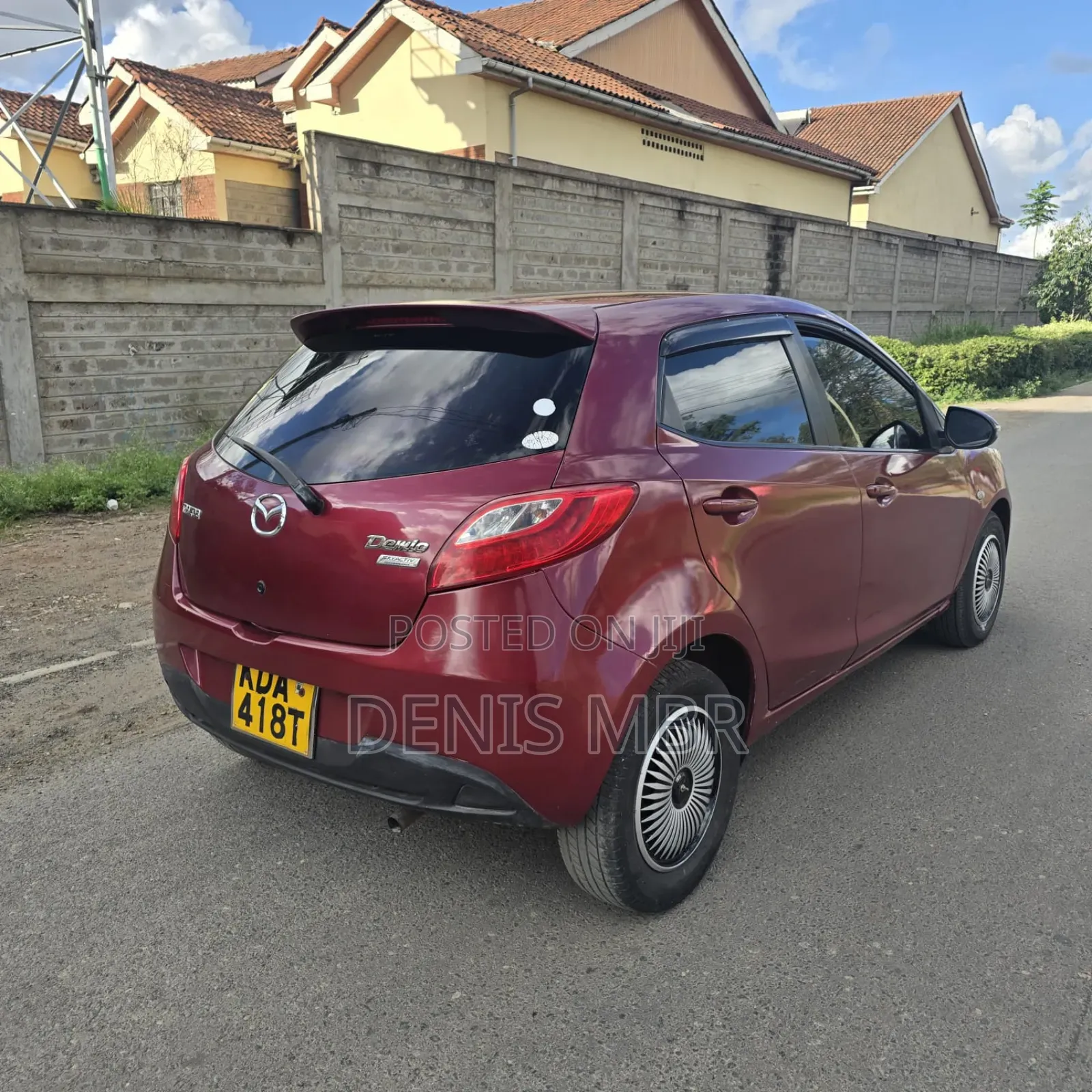 Mazda Demio 2014 Maroon