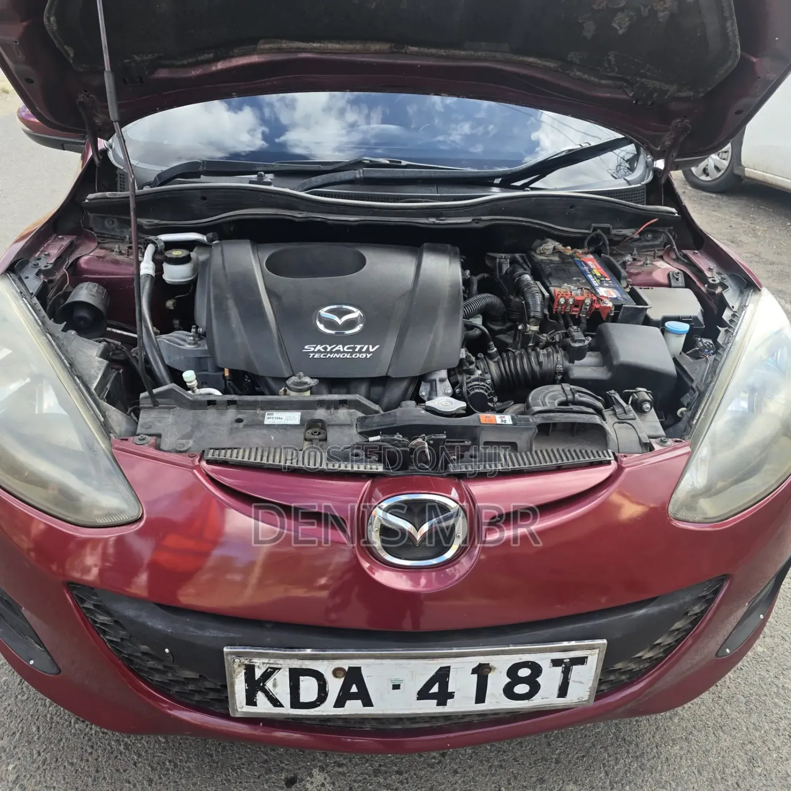 Mazda Demio 2014 Maroon
