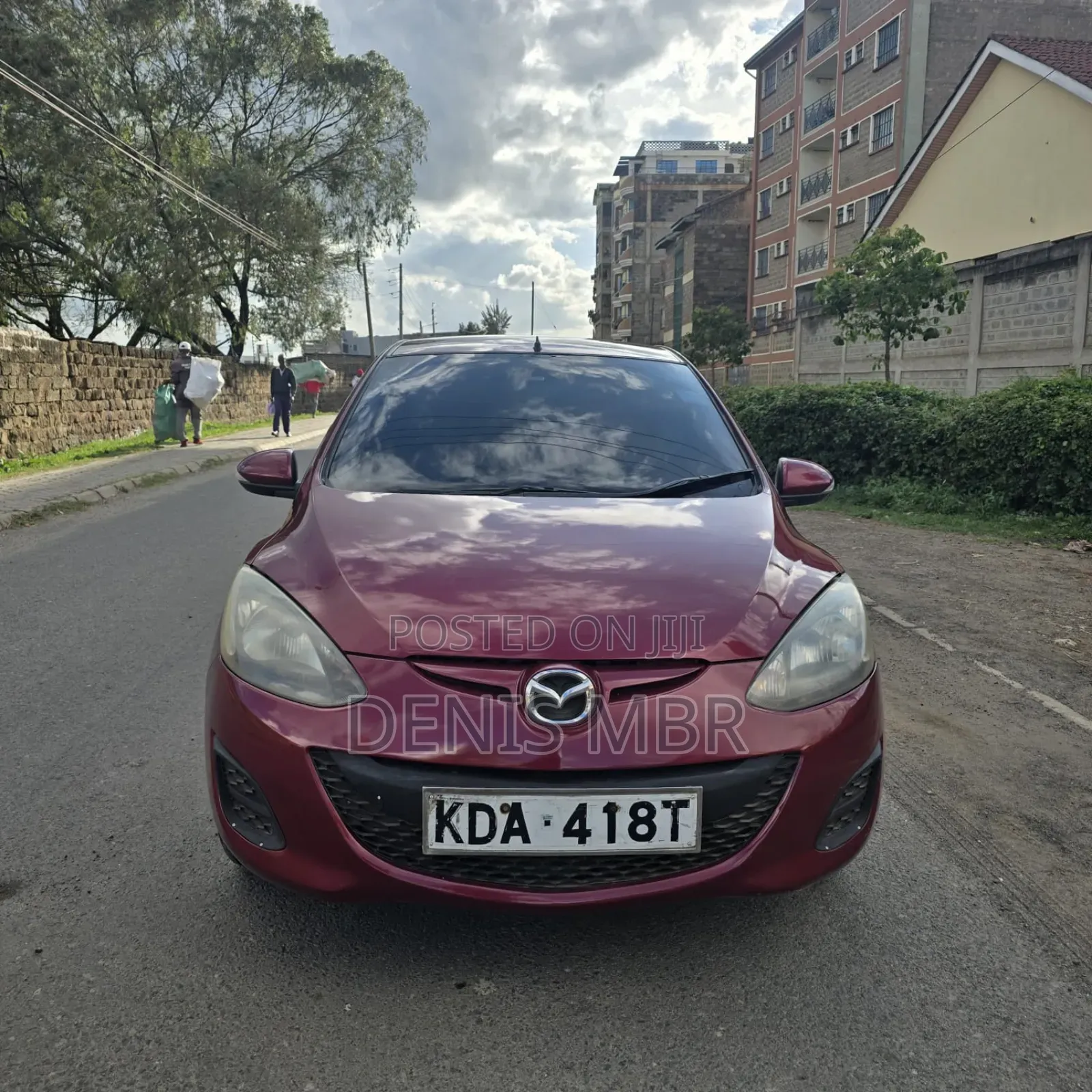 Mazda Demio 2014 Maroon