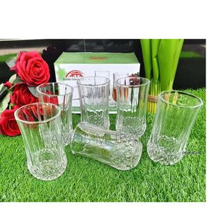*Set of 6 Long Diamond Glasses - main view