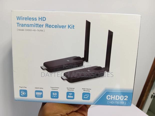 Wireless 50m Hdmi Transmitter and Receiver System - Hd Plug Play