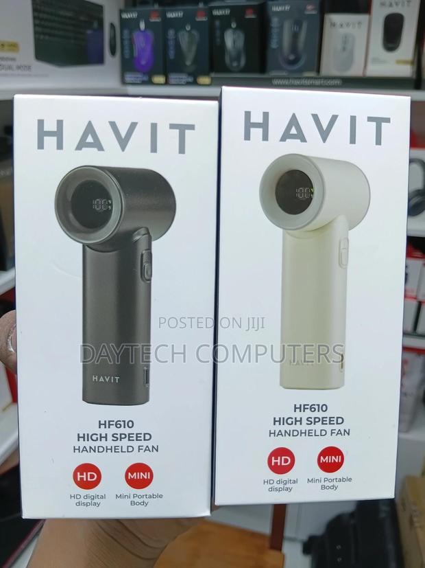 The Havit Hf610 High Speed Handheld Fan. - main view