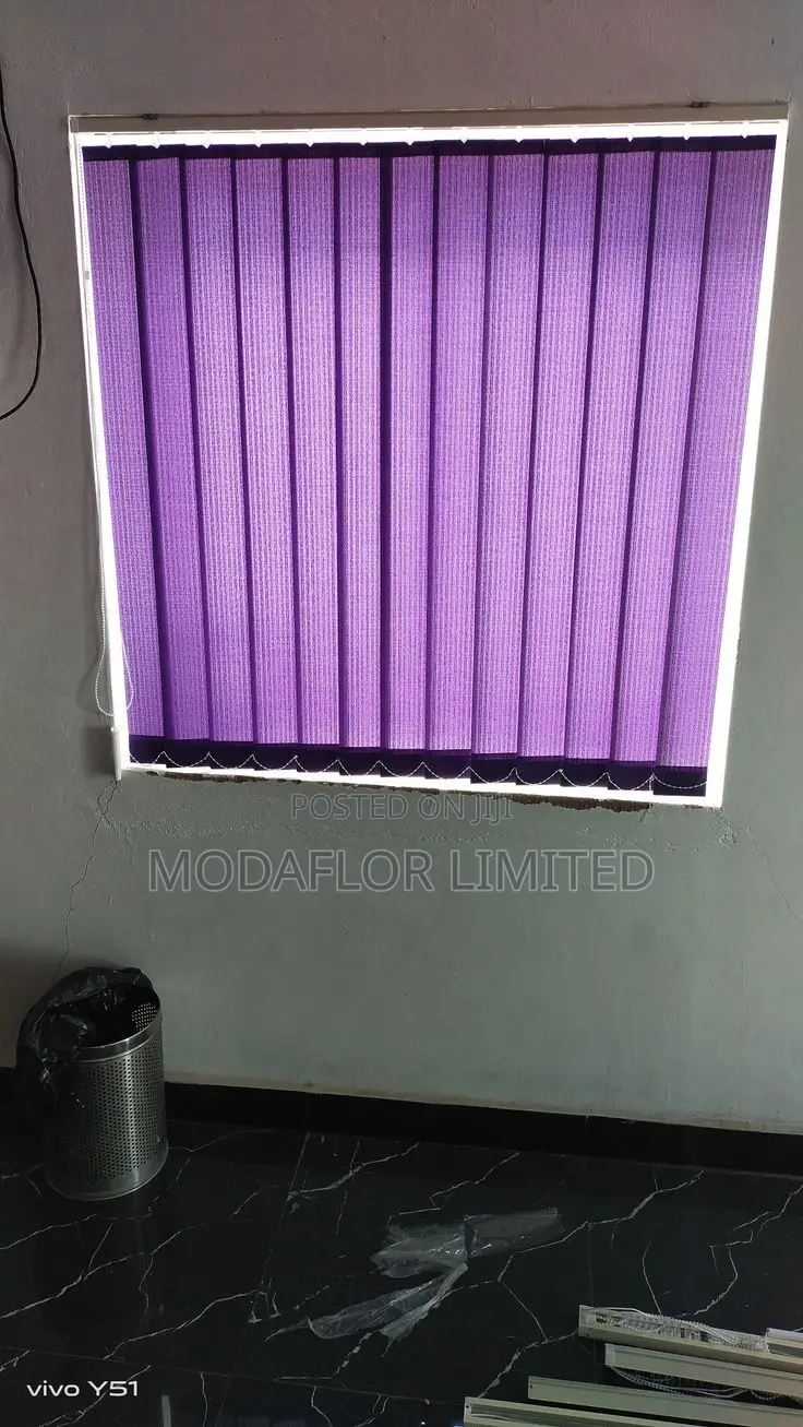 Vertical Blinds Modern Curtain Replacement for Windows