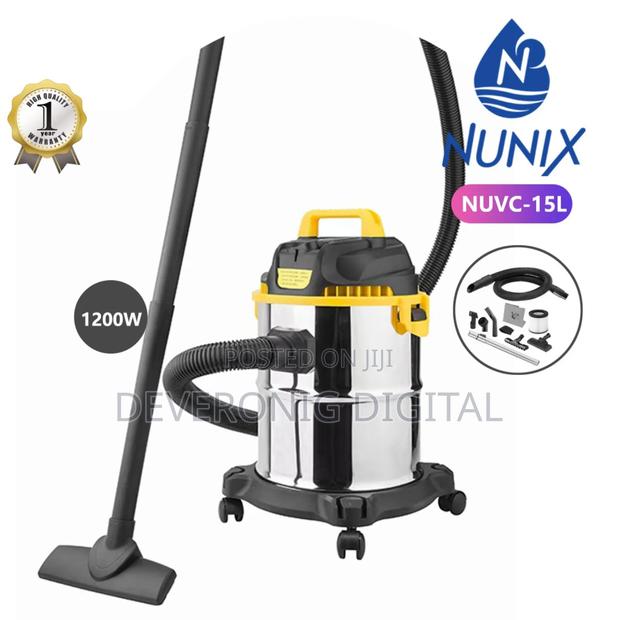 *15 Litres Nunix Wet and Dry Vacuum Cleaner - main view