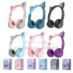Kids Cat Ear Headphones
