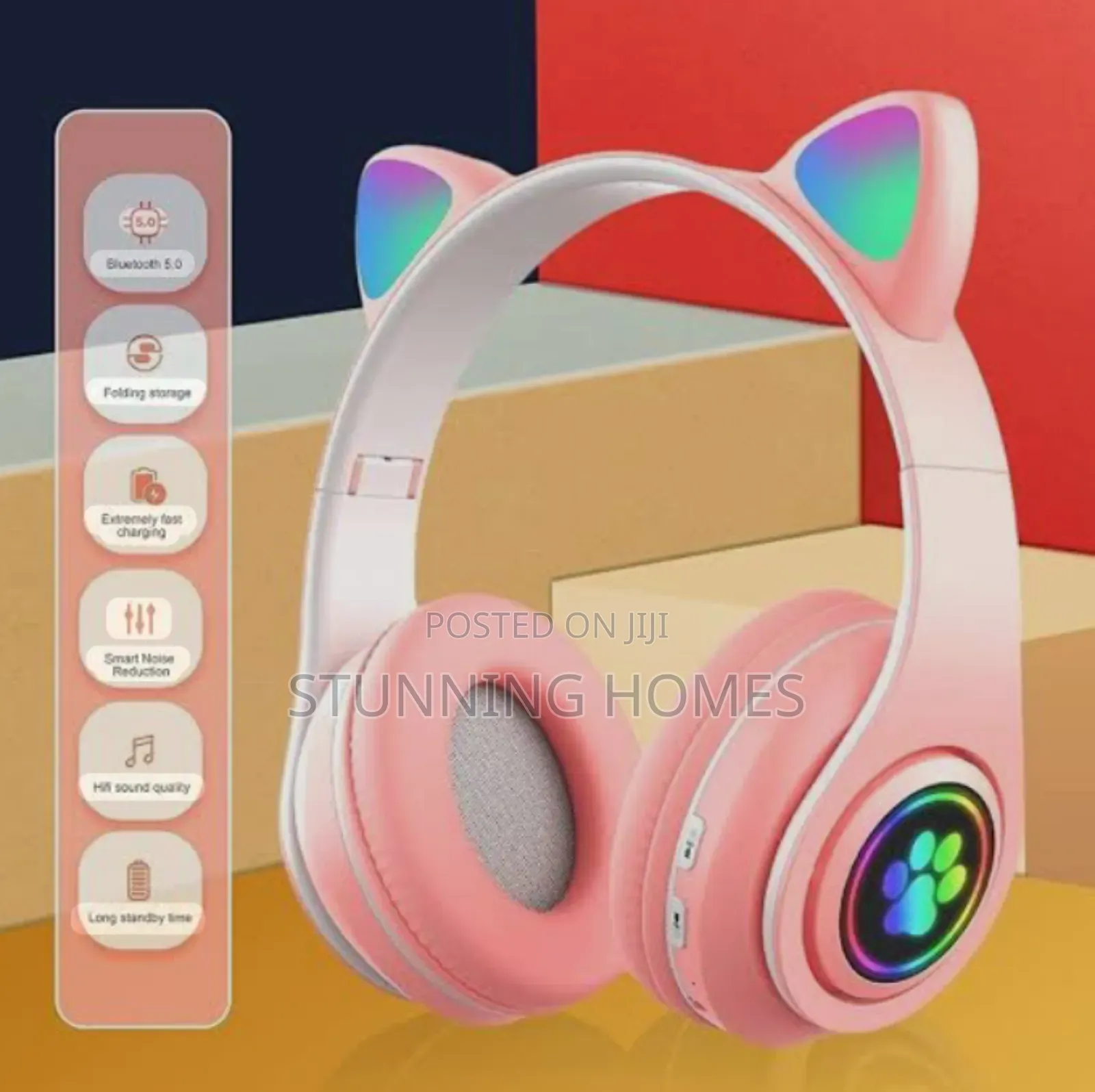 Kids Cat Ear Headphones